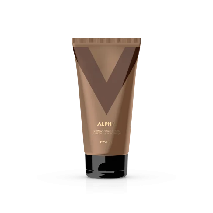 Очищающий гель для лица и бороды ESTEL ALPHA