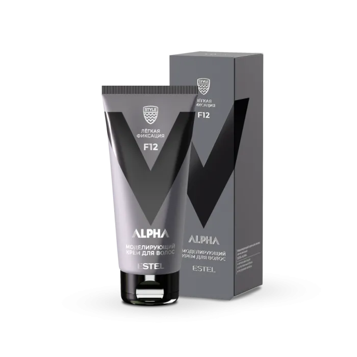 Моделирующий крем для волос ESTEL ALPHA легкая фиксация. Фото 1